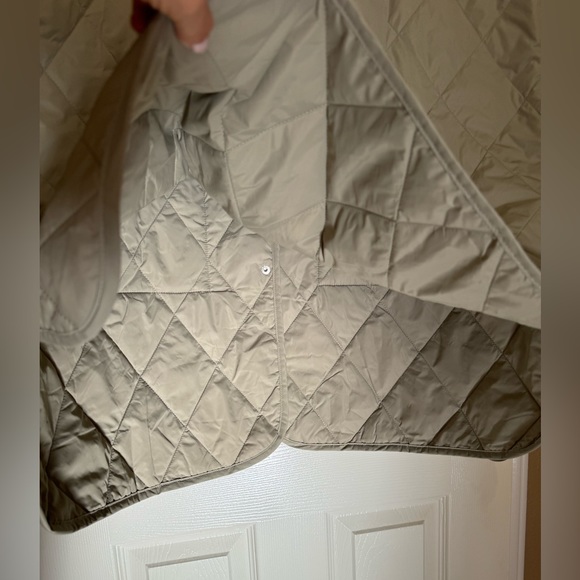 NEW Michael Stars Sonnet Snap-Front Quilted Coat size 2x slits - Picture 9 of 9